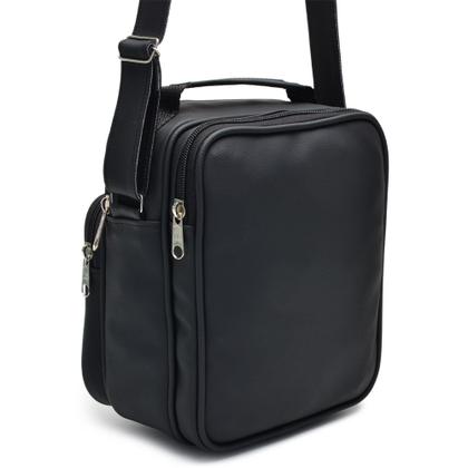 Imagem de Bolsa Masculina Transversal Pasta Carteiro - bolsa tiracolo para mototaxi - shoulder bag média - pochete masculina