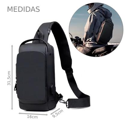 Imagem de Bolsa Masculina Transversal Shoulder Bag Ombro Moderno