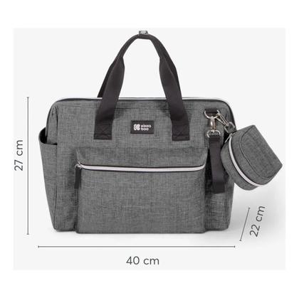 Imagem de Bolsa maternidade luxo maxi grey (cinza) - kikka boo