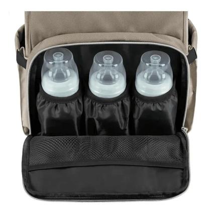 Imagem de Bolsa maternidade luxo siena beige bege - kikka boo