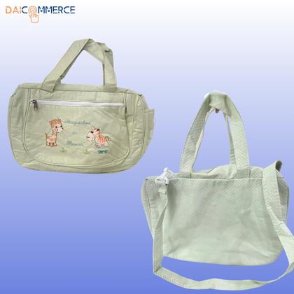 Imagem de Bolsa Maternidade Mave Baby Menina Menino Média Reforçada c/ Alça Dupla Mamãe Bebê Multifuncional Unissex