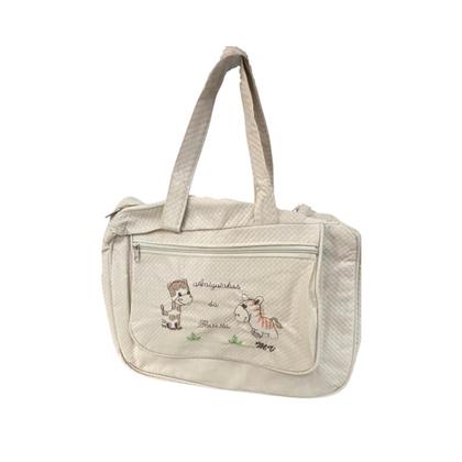 Imagem de Bolsa Maternidade Mave Baby Menina Menino Média Reforçada c/ Alça Dupla Mamãe Bebê Multifuncional Unissex