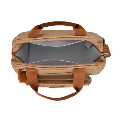 Imagem de Bolsa Maternidade Média Pirulitando Leveza Amêndoa