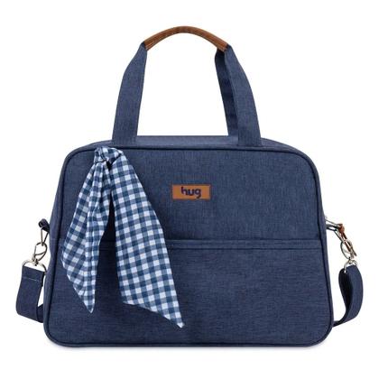 Imagem de Bolsa Maternidade Mescla - Média - Azul Marinho - Hug