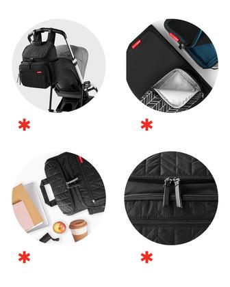 Imagem de Bolsa Maternidade Mochila C/trocador bolsa térmica Skip Hop