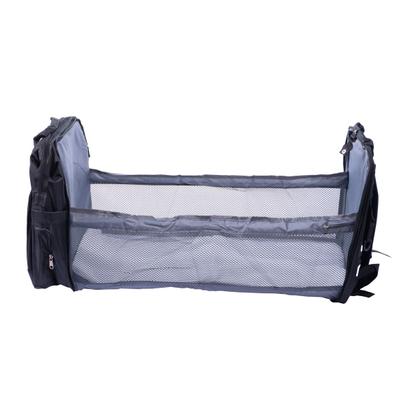 Imagem de Bolsa Maternidade Vira Berço Troca Bebê Porta Lenço Fralda