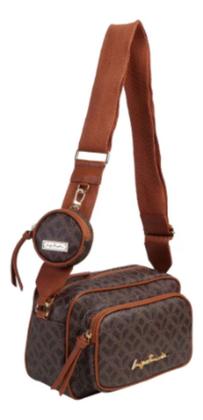 Imagem de Bolsa Média Cargo Monograma Castanho Luiza Barcelos