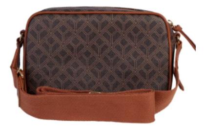 Imagem de Bolsa Média Cargo Monograma Castanho Luiza Barcelos