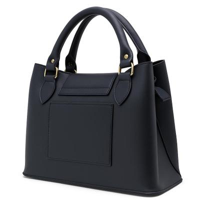 Imagem de Bolsa Média Feminina Detalhes De Corrente Com Alça Transversal E Divisórias