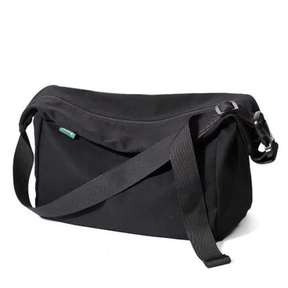 Imagem de Bolsa Mensageiro Oxford Impermeável Para Laptop Masculina Grande Casual Para Viagem