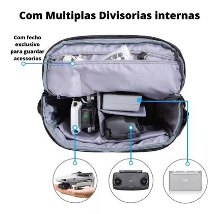 Imagem de Bolsa Mochila De Viagem para Dji Mini 4 Pro, 2, Air 2s, 3, 3, 4