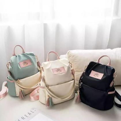 Imagem de Bolsa Mochila Feminina Alça Ombro Costas Regulavel Escolar