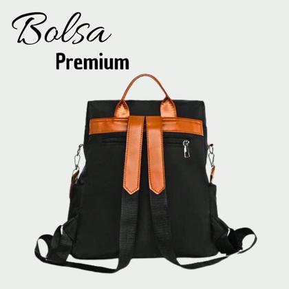 Imagem de Bolsa Mochila Feminina Alça Transversal e Costas Impermeável