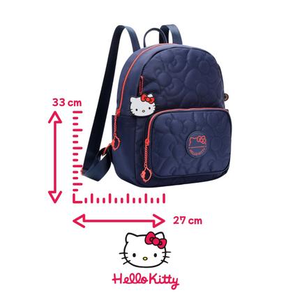 Imagem de Bolsa Mochila Grande Hello Kitty Juvenil Feminina Casual