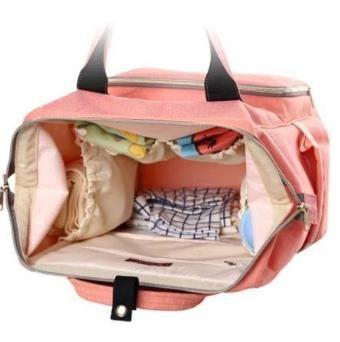Imagem de Bolsa Mochila Maternidade Com Bolso Térmico Funcional