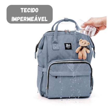 Imagem de Bolsa Mochila Maternidade Impermeável Bebê Menino Menina