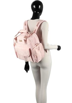 Imagem de Bolsa Mochila Maternidade Meninas Barbie Luxcel BS67384 Rosa