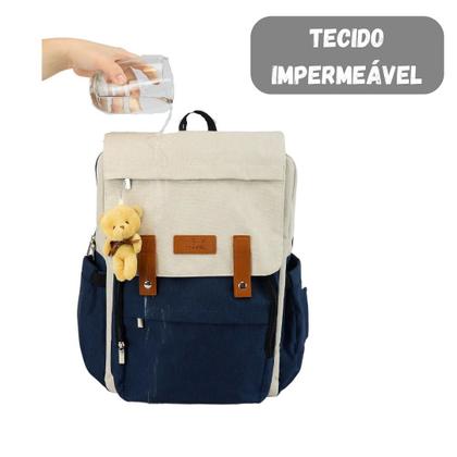 Imagem de Bolsa Mochila Maternidade  Multifuncional Impermeável