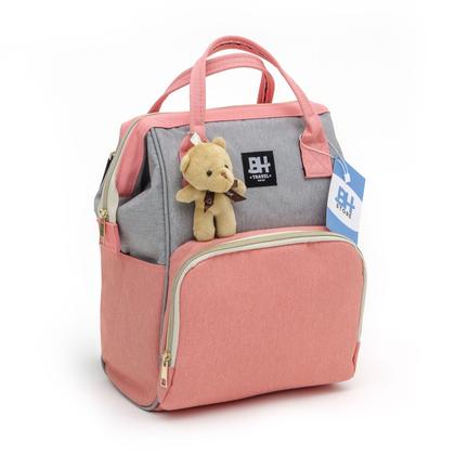 Imagem de Bolsa Mochila Maternidade para Viagem Trabalho Casual com Compartimentos térmicos e Tecido Impermeável Resistente Diversas Cores