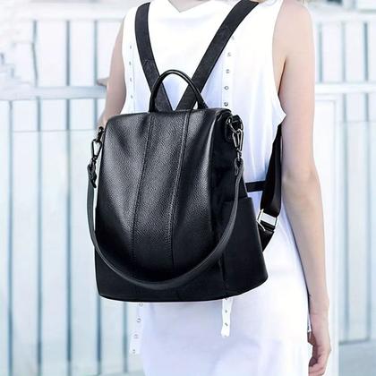 Imagem de Bolsa Mochila Pequena Feminina Antifurto Jovem Estilosa 2025