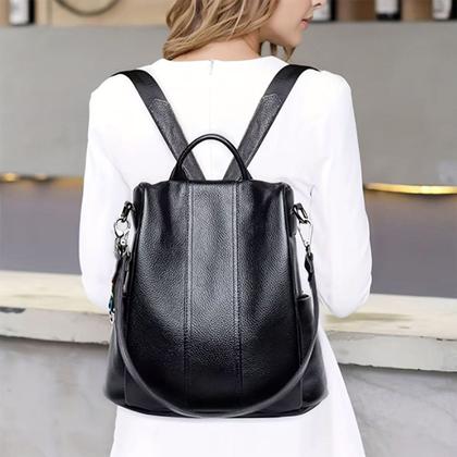 Imagem de Bolsa Mochila Pequena Feminina Antifurto Jovem Estilosa 2025