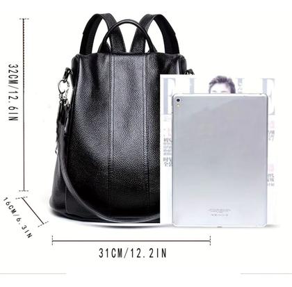 Imagem de Bolsa Mochila Pequena Feminina Antifurto Jovem Estilosa 2025