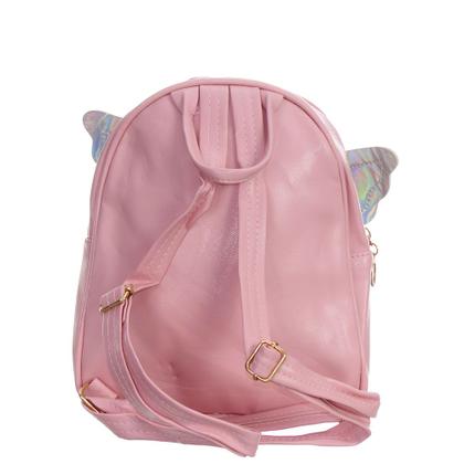 Imagem de Bolsa Mochilinha Borboleta Brilhante 3D Infantil Menina Bolsinha Brilho Para Criança
