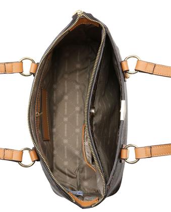 Imagem de Bolsa Monograma Elegance - Alça de Ombro - Chenson 3485494 - Bege