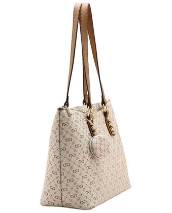 Imagem de Bolsa Monograma Elegance - Alça de Ombro - Chenson 3485494 - Bege