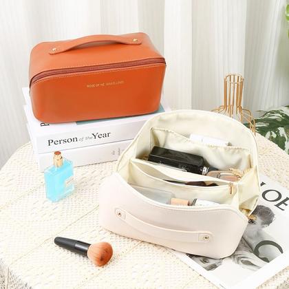 Imagem de Bolsa Necessaire Porta Maquiagem Higiene Organizador Viagem