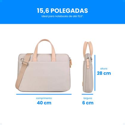 Imagem de Bolsa Notebook Case Reforçada Capa 15.6" Com Forro Interno