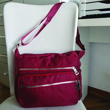 Imagem de Bolsa Nylon Fino Acabamento Transversal Ff11114-A