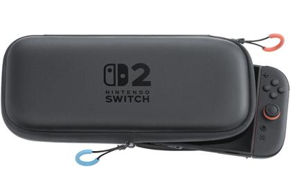Imagem de Bolsa original nintendo switch 2 case proteção estojo pelicula