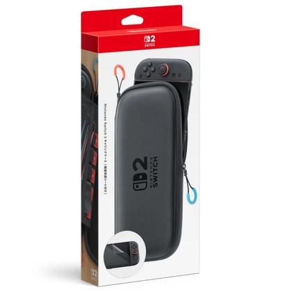 Imagem de Bolsa original nintendo switch 2 case proteção estojo pelicula
