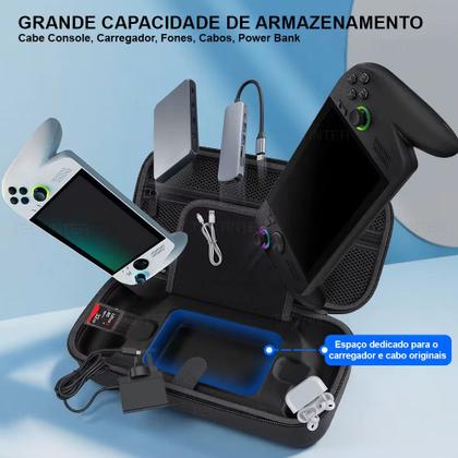 Imagem de Bolsa P/ ROG Xbox Ally X Espaço Carregador + Película Vidro