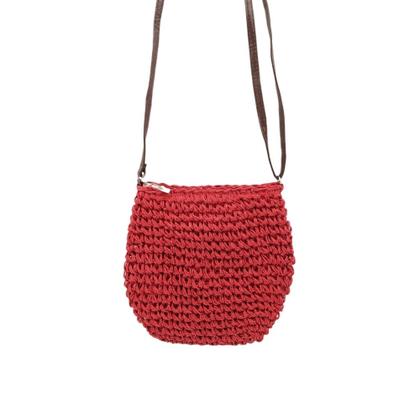 Imagem de Bolsa Palha Saco Transversal Com Alça Casual Simples BL-606
