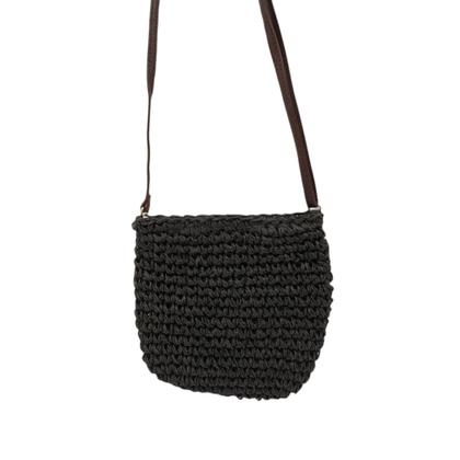 Imagem de Bolsa Palha Saco Transversal Com Alça Casual Simples BL-606