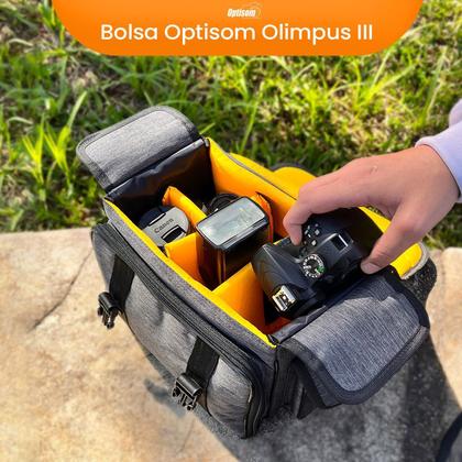Imagem de Bolsa Para Camera Fotografica Com Alça De Ombro - Optisom Olimpus Iii