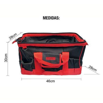 Imagem de Bolsa para Ferramentas em Lona 46cm com 32 Bolsos 902569 - MTX