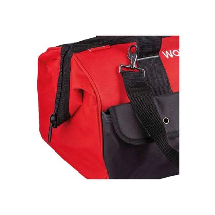 Imagem de Bolsa para Ferramentas em Poliéster 16'' Preto E Vermelho - Worker