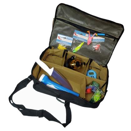 Imagem de Bolsa para pesca com divisória ajustável