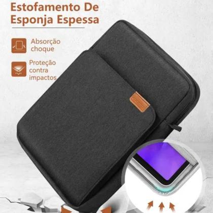 Imagem de Bolsa Pasta C/alça Para Tablet Xiaomi Redmi Pad2 11' +Teclado Mouse