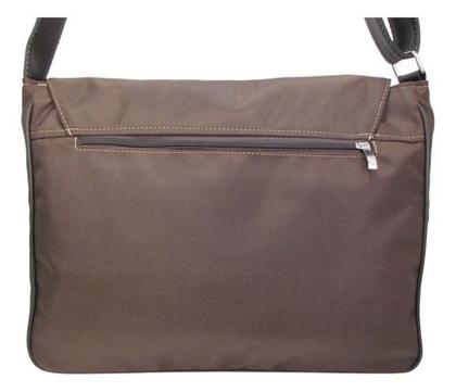 Imagem de Bolsa Pasta Carteiro Nylon Resistente Alça Reforçada Unissex Para Estudantes e Dia a Dia
