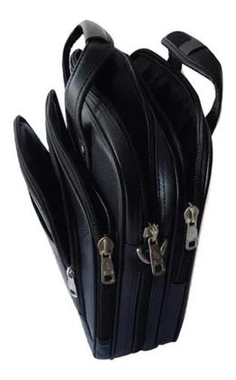 Imagem de Bolsa Pasta Executiva Notebook Masculino Alça Mão E Ombro
