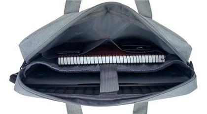 Imagem de Bolsa Pasta Executiva Social Casual Resistente com Alça Transversal para Notebook e Documentos