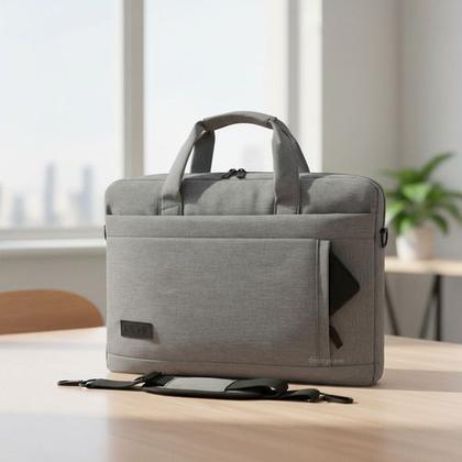 Imagem de Bolsa Pasta Executiva Social Casual Resistente com Alça Transversal para Notebook e Documentos