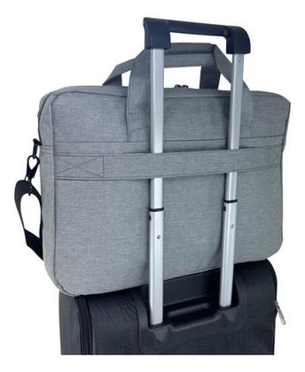 Imagem de Bolsa Pasta Executiva Social Casual Resistente com Alça Transversal para Notebook e Documentos