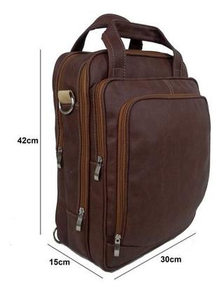 Imagem de Bolsa Pasta Tiracolo Transversal Notebook 14 Pol Resistente 