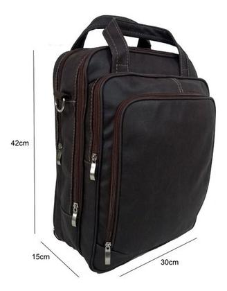 Imagem de Bolsa Pasta Tiracolo Transversal Notebook 14 Pol Resistente 