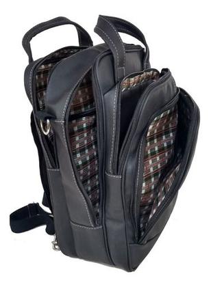Imagem de Bolsa Pasta Tiracolo Transversal Notebook 14 Pol Resistente 
